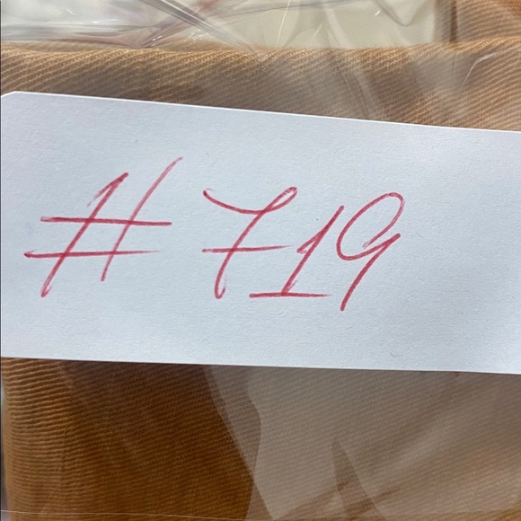 NWT CLOSED Abe Pants In Gold Earth MID WAIST CROPPED RELAXED - Picture 9 of 9